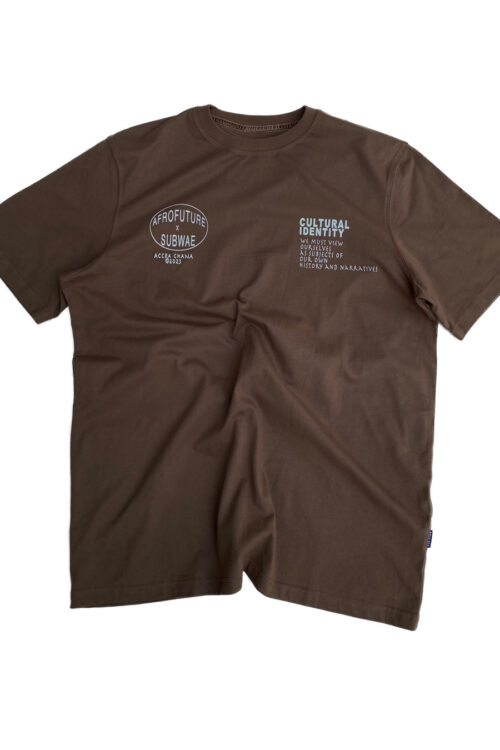 Brown cultural identity T shirt